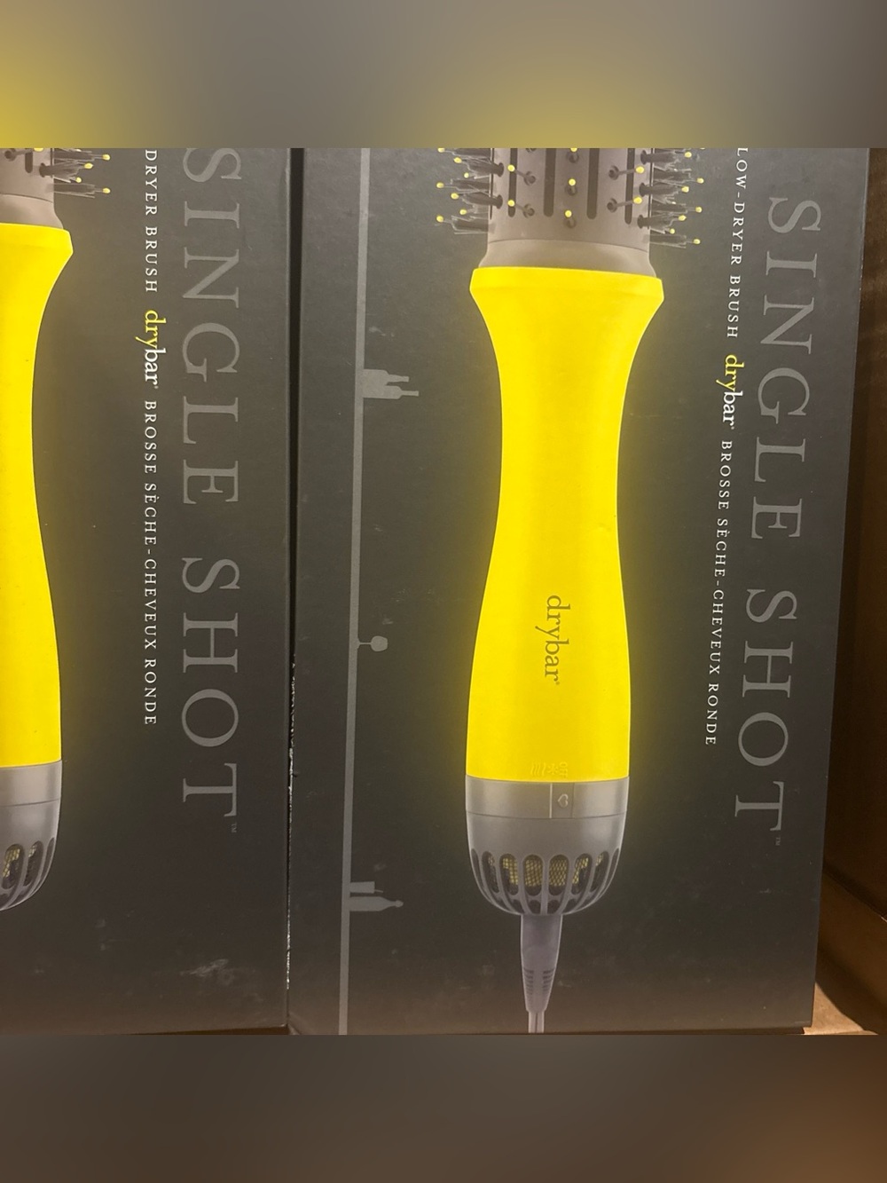 Drybar Single Shot Round Blow-Dryer Brush in Bright Yellow - Picture 4 of 12